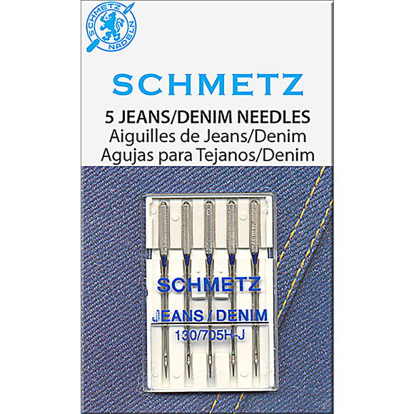 Jean Denim Schmetz Needle 5 ct, Size 70,10 Professional Grade