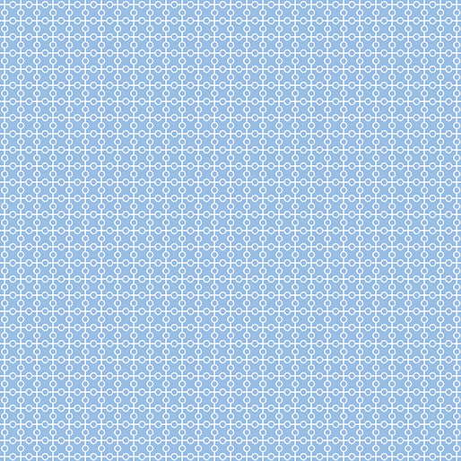 Benartex Color Up By The 1/2 Dot Grid Blue