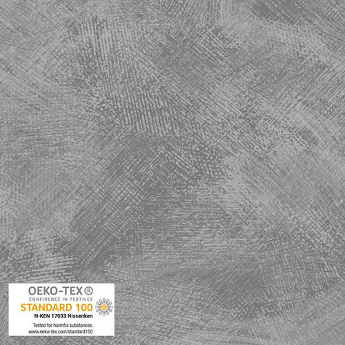 Stof Fabrics Blank 100% Quilting Fabric by the 1/2 yard S-Medley  Gray Brushed