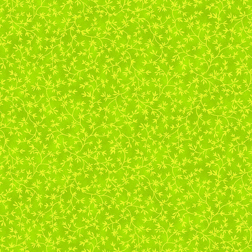 100% Cotton Quilting by the 1/2 Yard Blank STOF Fabrics  Quilting Coordinates Lime Green