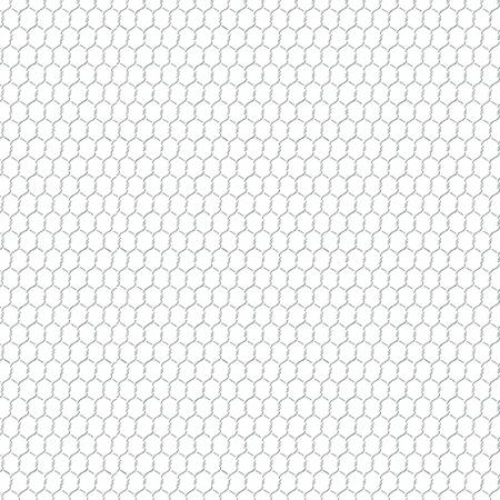 Blank Quilting Co. By The 1/2 Yard, White Chicken Wire