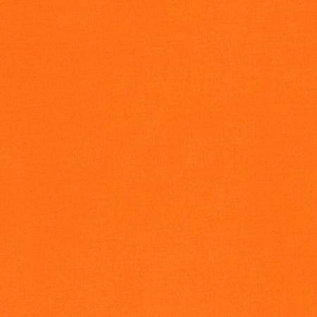 Kona Orange #1265  Quilting 100% Cotton Solid Fabric By The 1/2 Yard