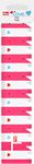 Prym Love Quilting & Fabric Notions Ruler - Pink